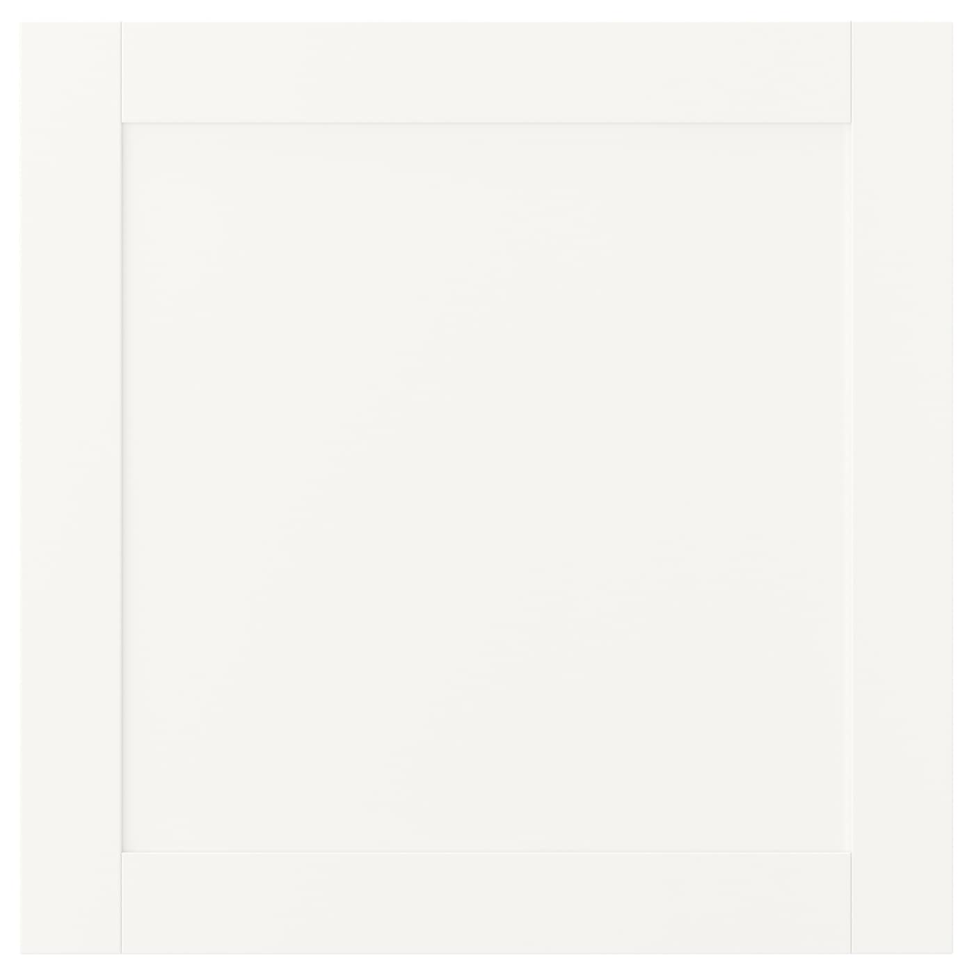 IKEA SANNIDAL Puerta con bisagras blanco 60x60 cm