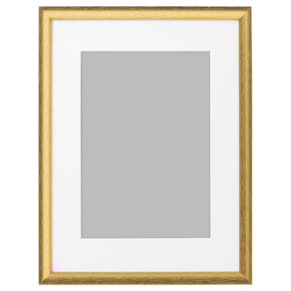 IKEA SILVERHÖJDEN Marco dorado 30x40 cm