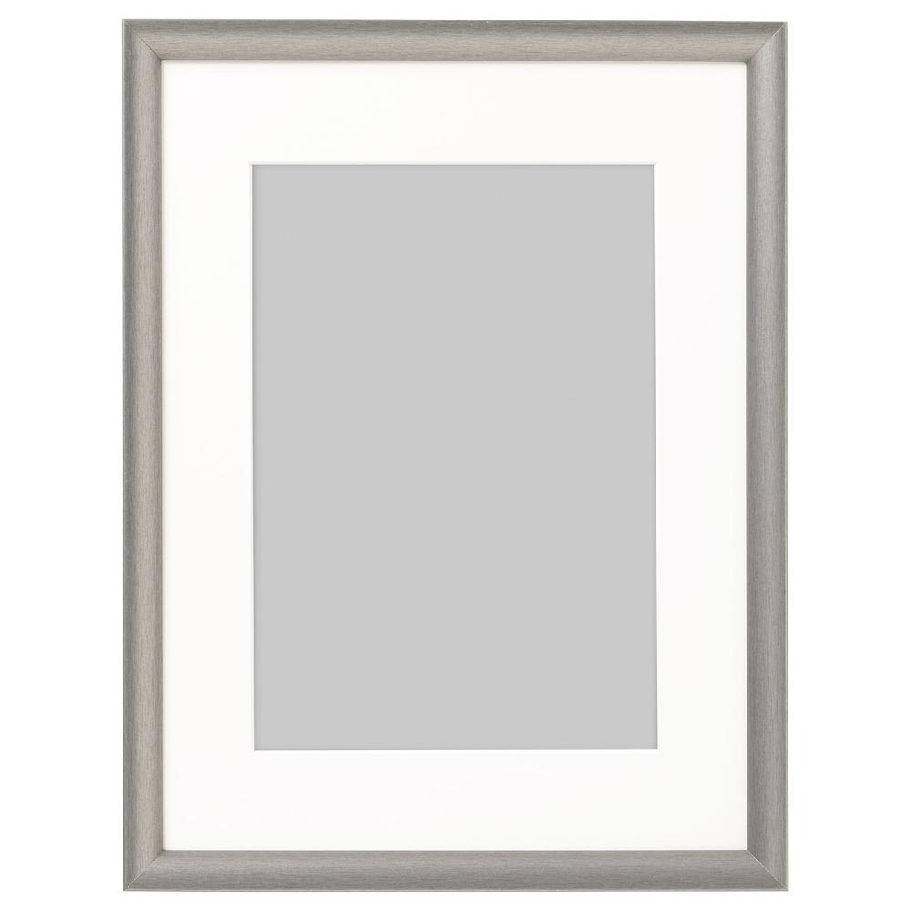 IKEA SILVERHÖJDEN Marco gris plata 30x40 cm