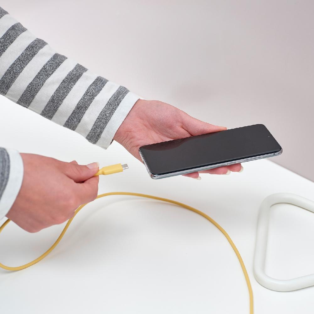 IKEA SITTBRUNN USB-A A USB-C Amarillo Claro 1 M