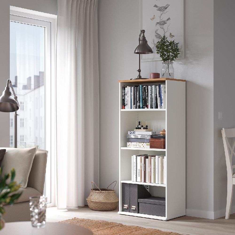 IKEA SKRUVBY Librería Blanco 60x140 Cm