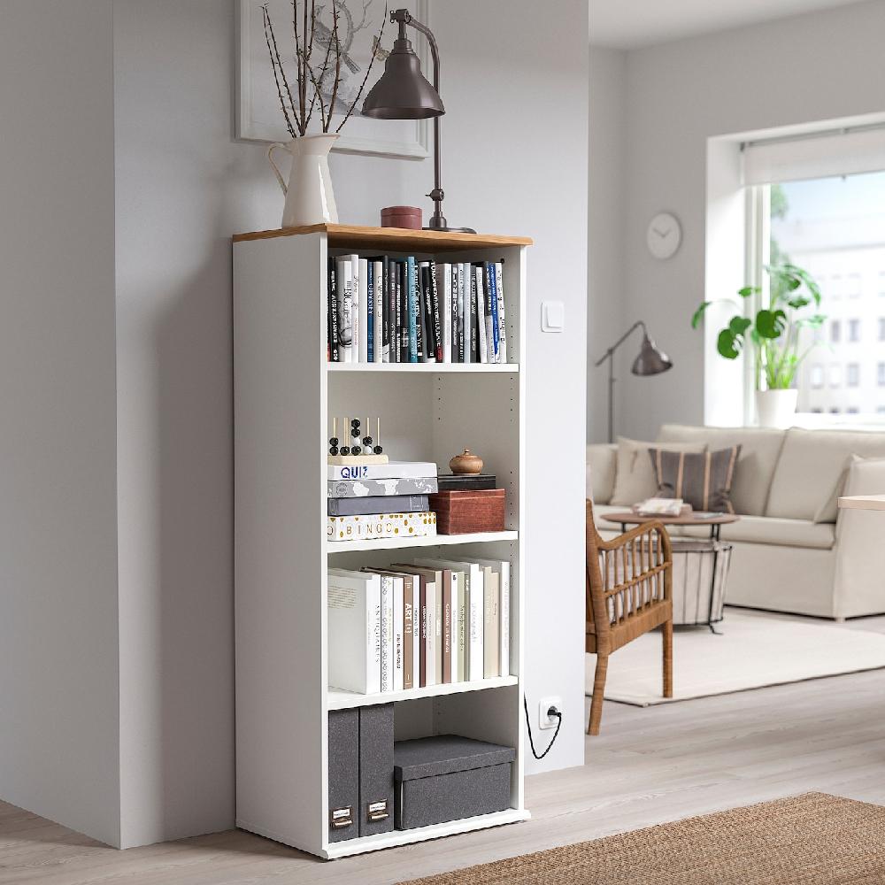 IKEA SKRUVBY Librería Blanco 60x140 Cm