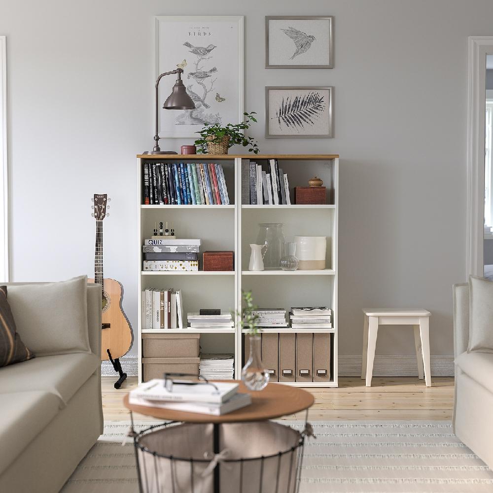 IKEA SKRUVBY Librería Blanco 60x140 Cm