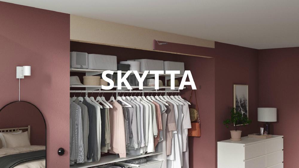 IKEA SKYTTA Reductor Altura Techo 2 Rieles