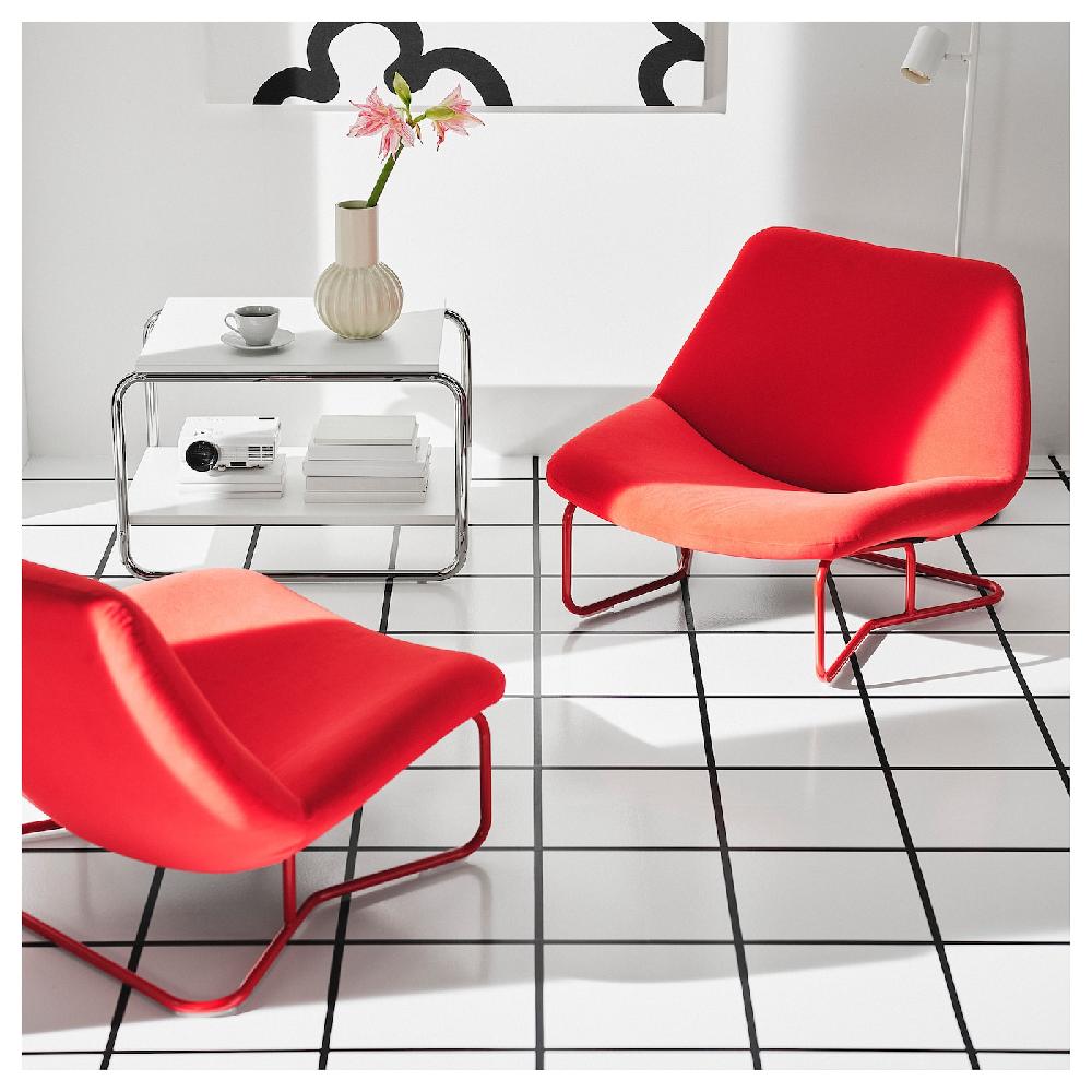 IKEA SOTENÄS Sillón Hakebo Rojo