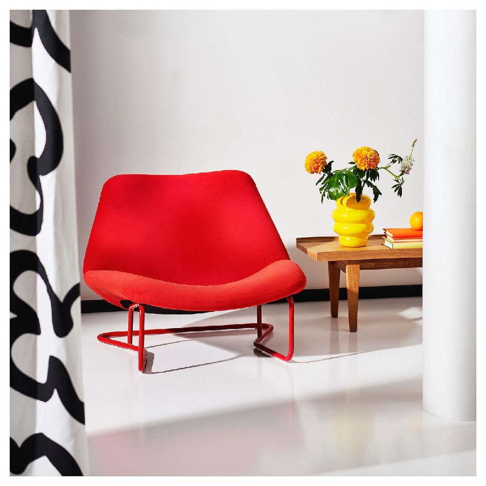 IKEA SOTENÄS Sillón Hakebo Rojo