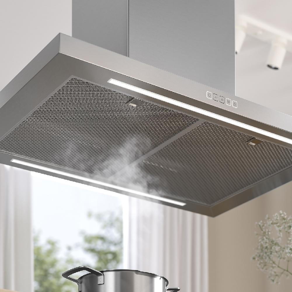 IKEA SVÄVANDE Extractor De Techo Ac Inox 90 Cm