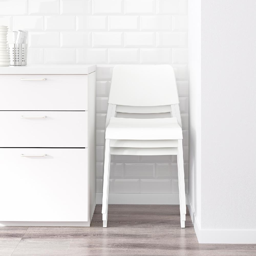 IKEA TEODORES Silla Blanco