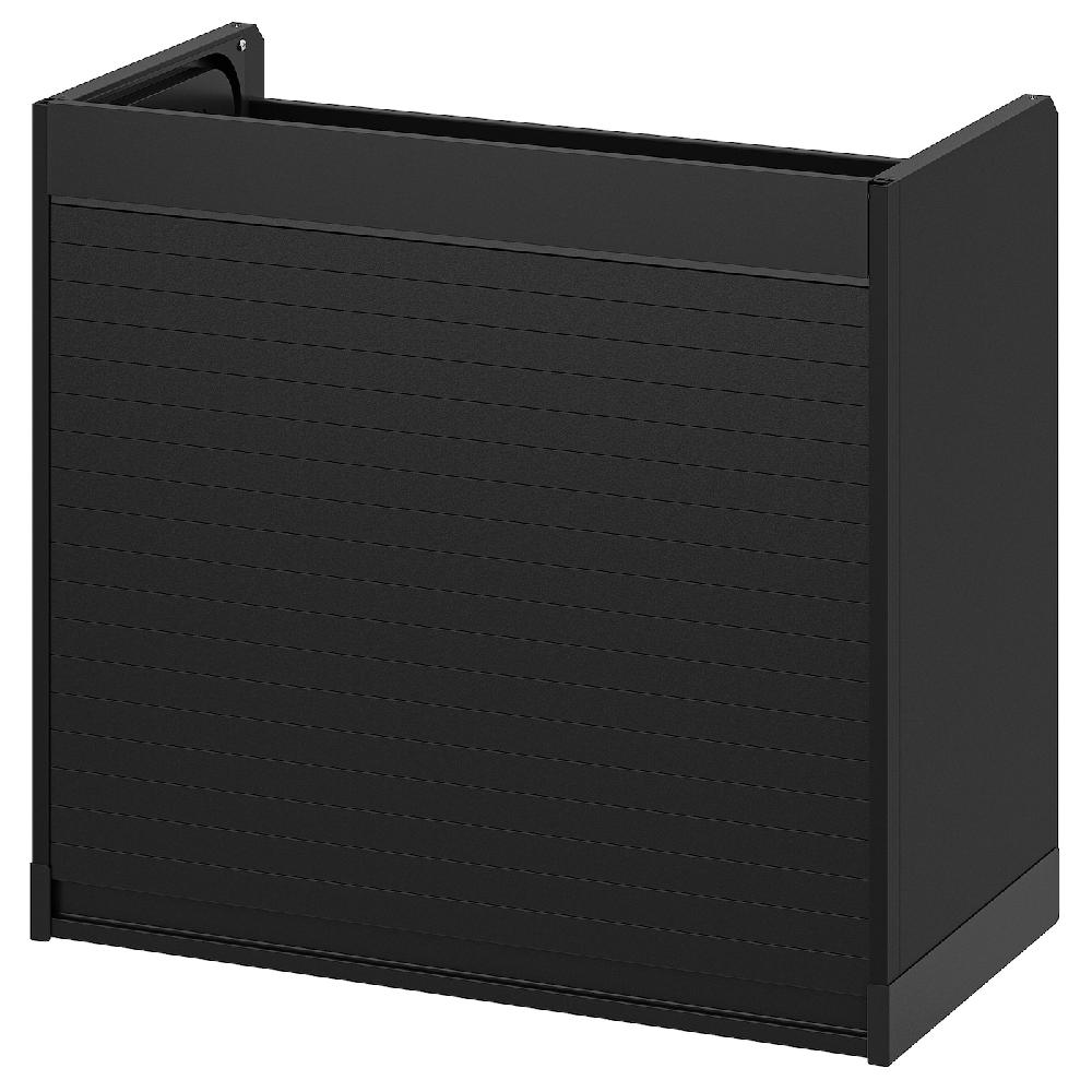 IKEA TITTEBO Armario de persiana negro 60 cm