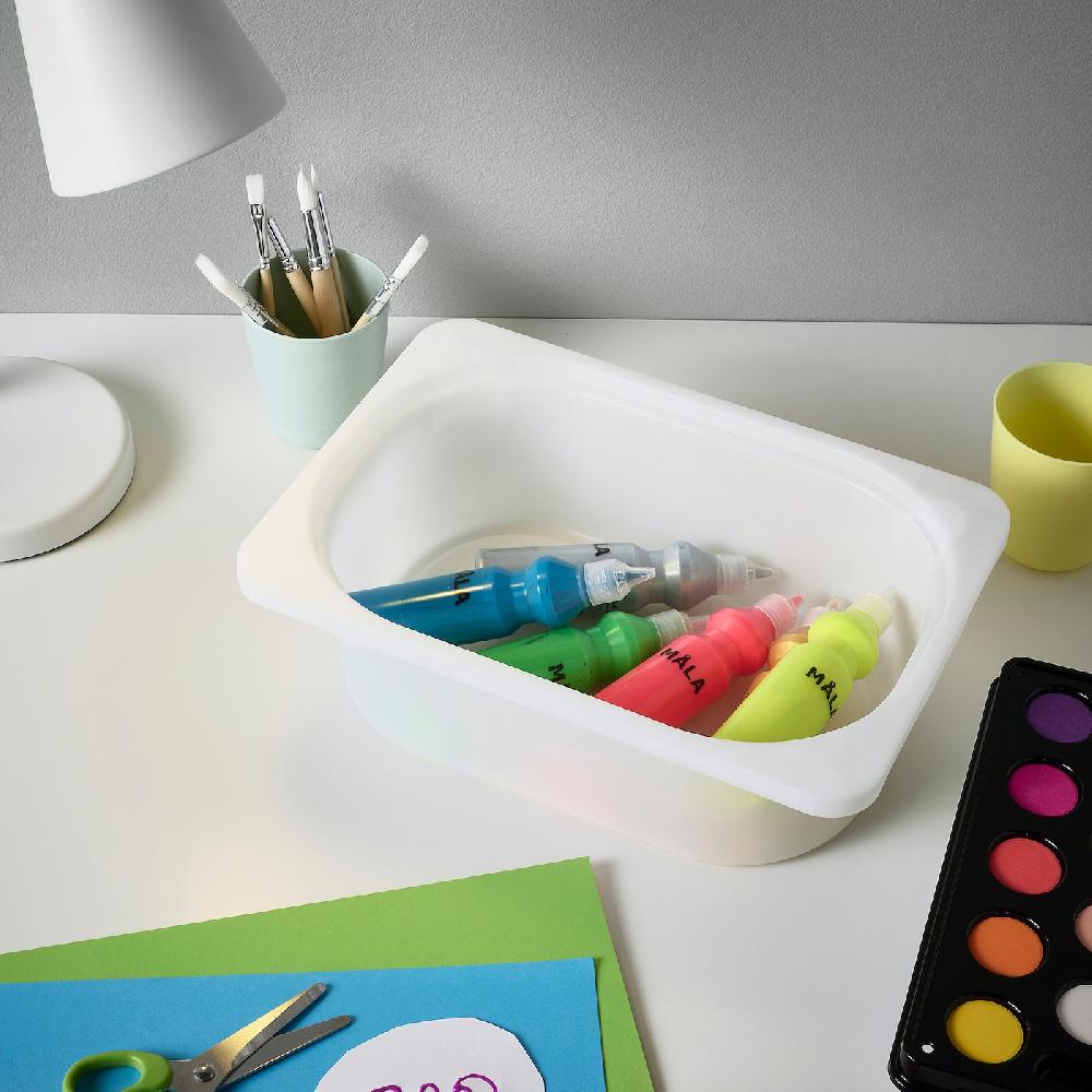 IKEA TROFAST Caja Blanco 20x30x10 Cm