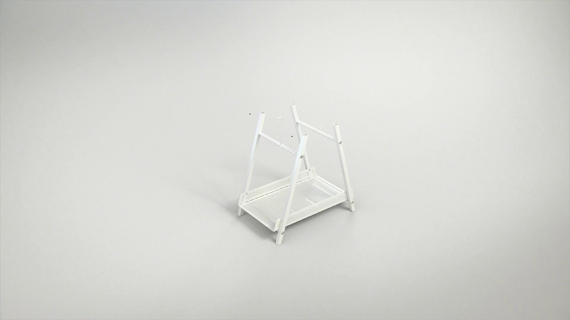 IKEA TROTTEN Cajonera Blanco 34x56 Cm