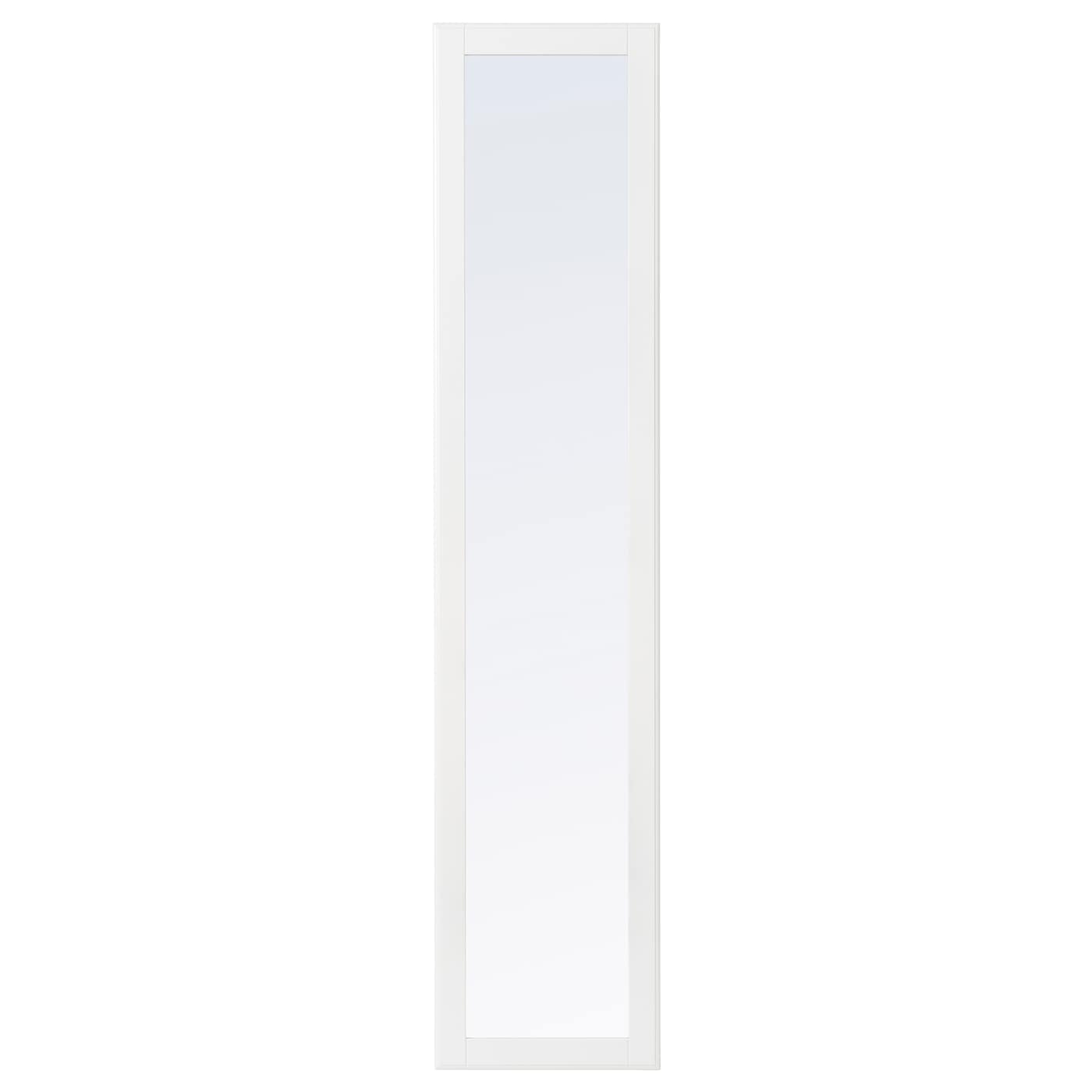 IKEA TYSSEDAL Puerta de espejo blanco 50x229 cm