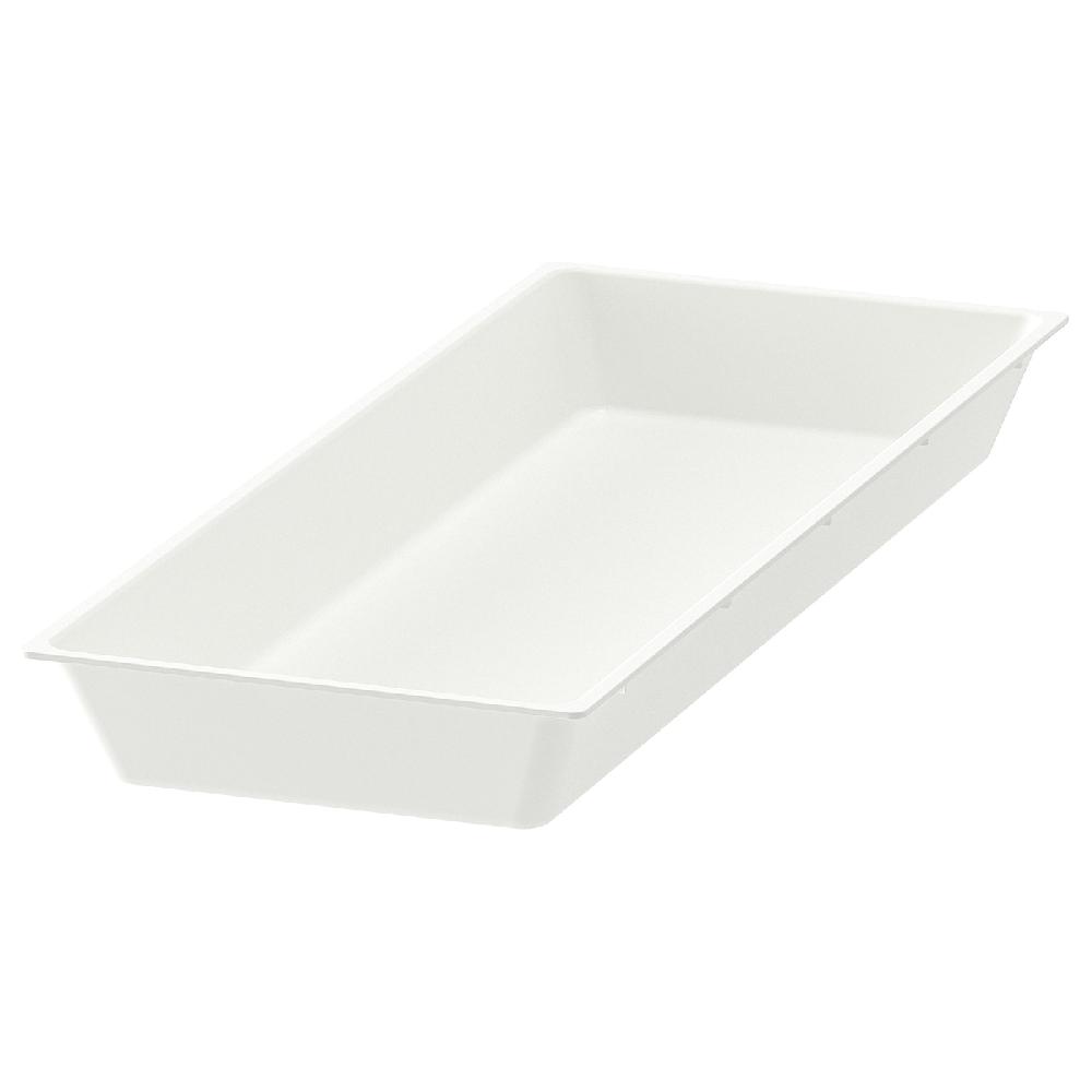 IKEA UPPDATERA Bandeja utensilios blanco 20x50 cm