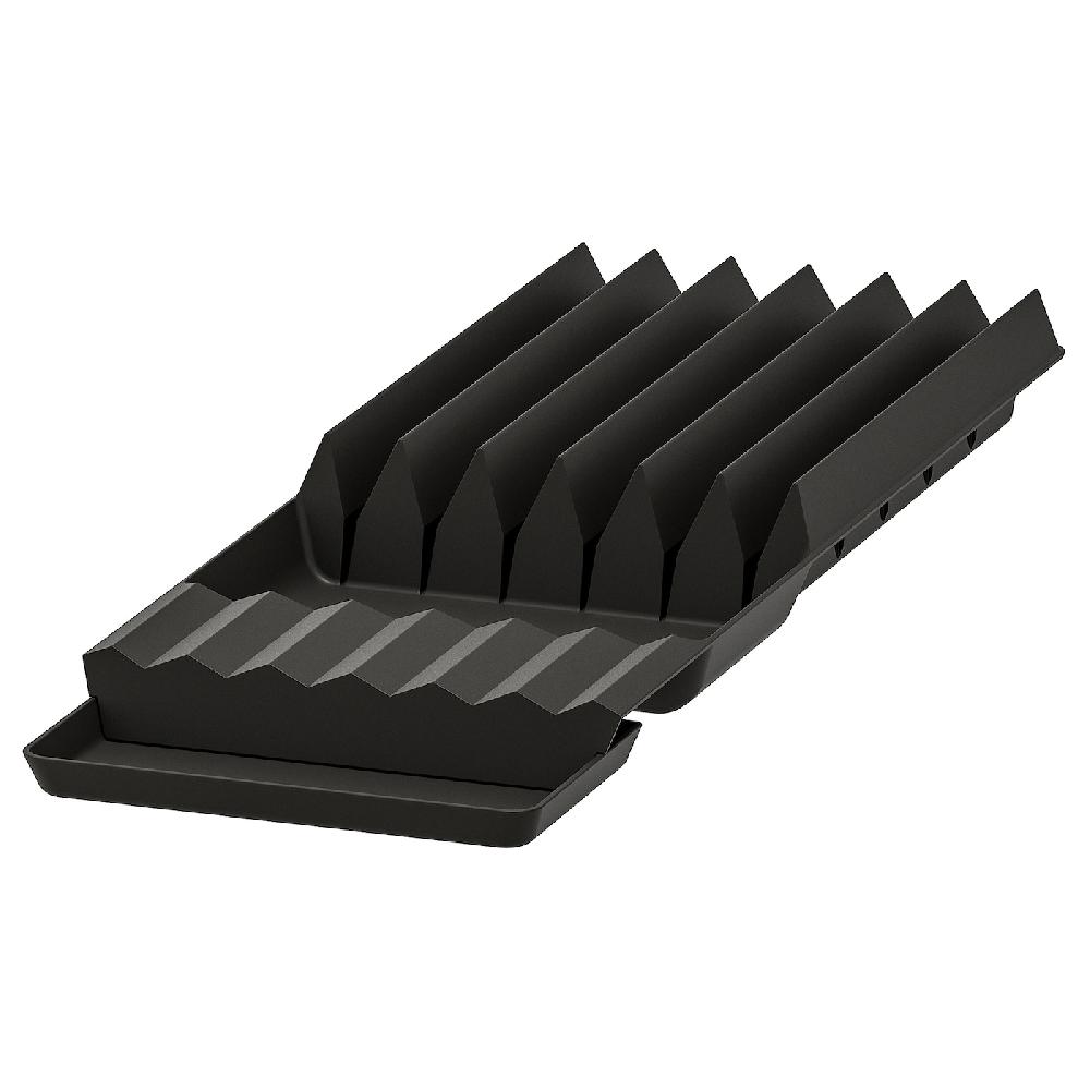 IKEA UPPDATERA Portacuchillos antracita 20x50 cm