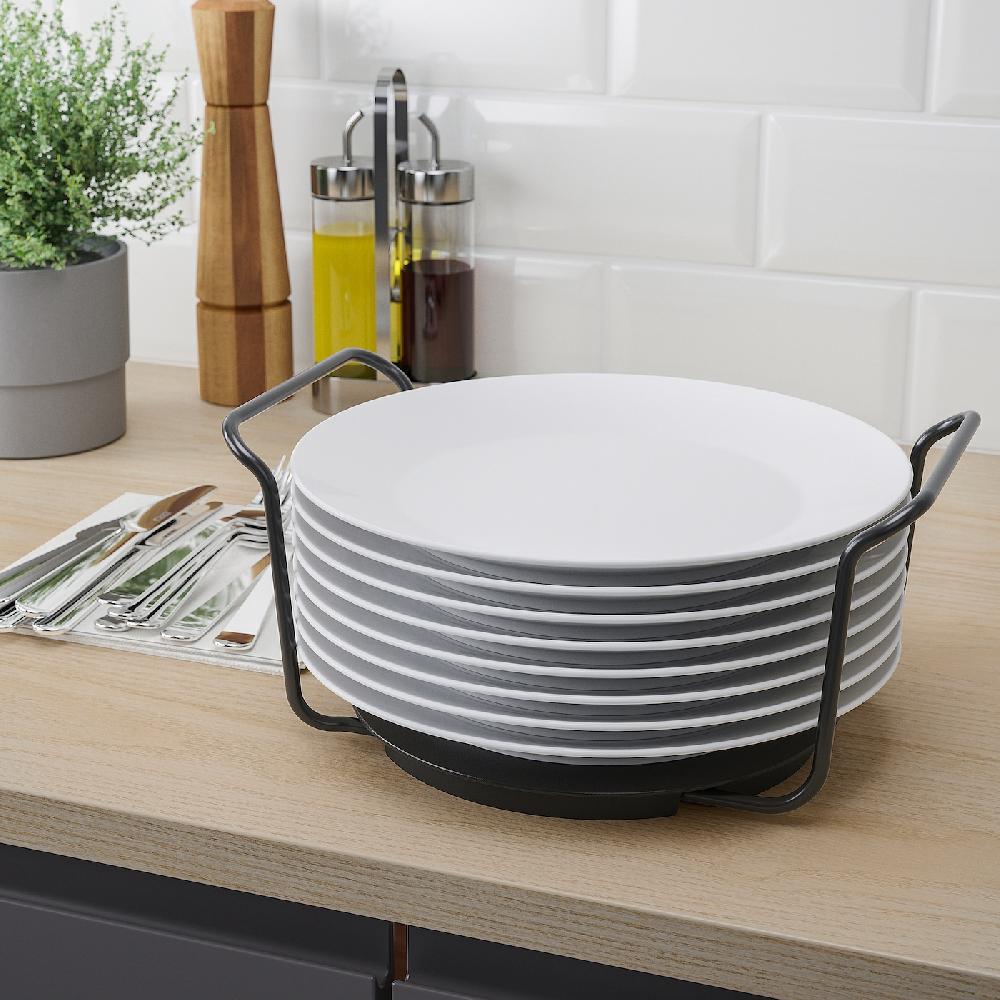 IKEA UPPDATERA Portaplatos Antracita 19-31 Cm