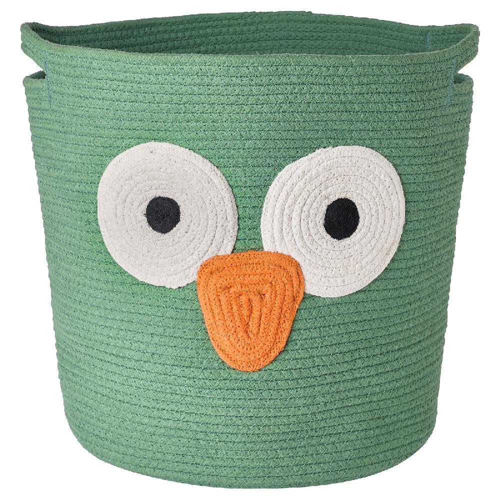 IKEA UPPSTÅ Bolsa trenzado/verde 35 cm