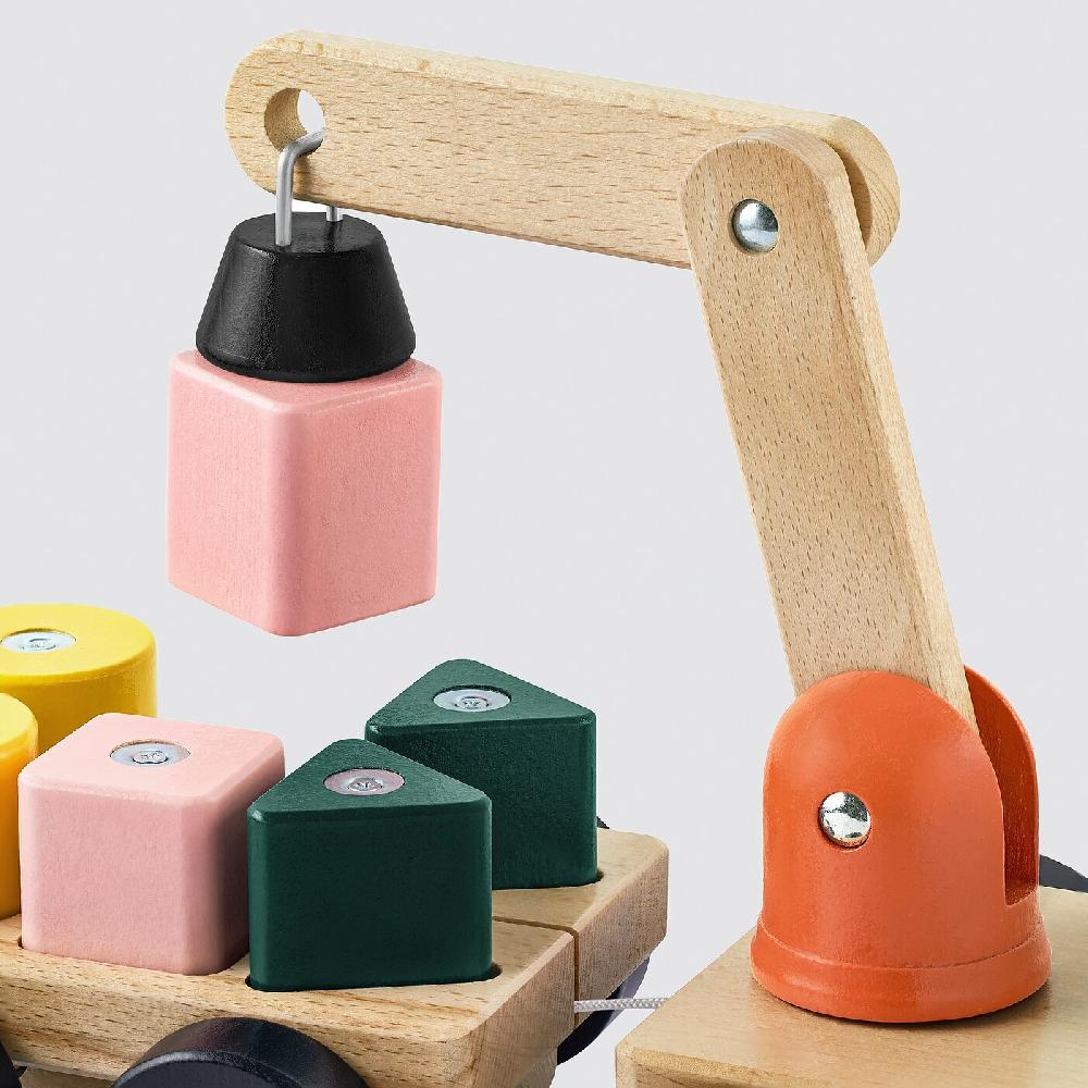 IKEA UPPSTÅ Grúa Con Cubos Multicolor/haya