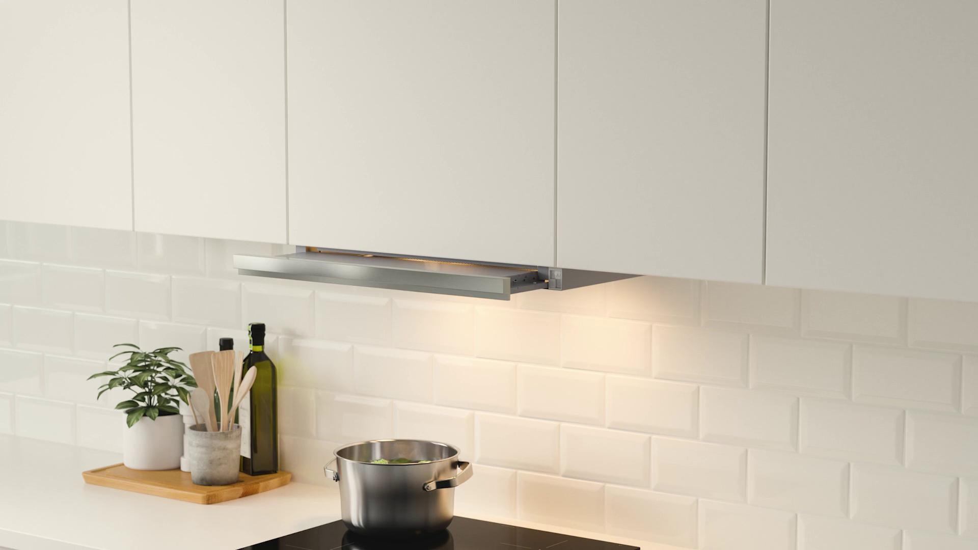 IKEA UTDRAG Extractor Integrado Ac Inox 60 Cm