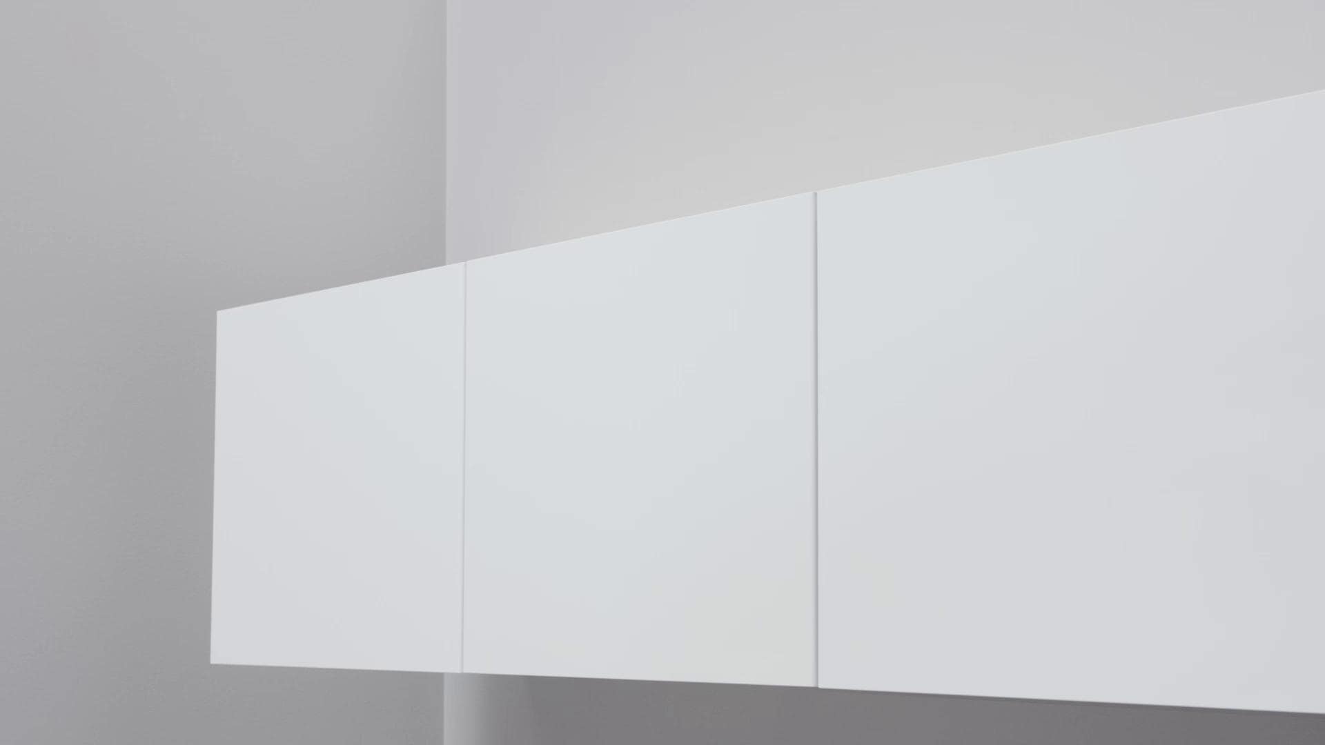 IKEA UTRUSTA Bisagra Apertura Con Presión Blanco