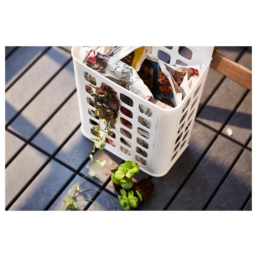 IKEA VARIERA Cubo De Basura Blanco 10 L