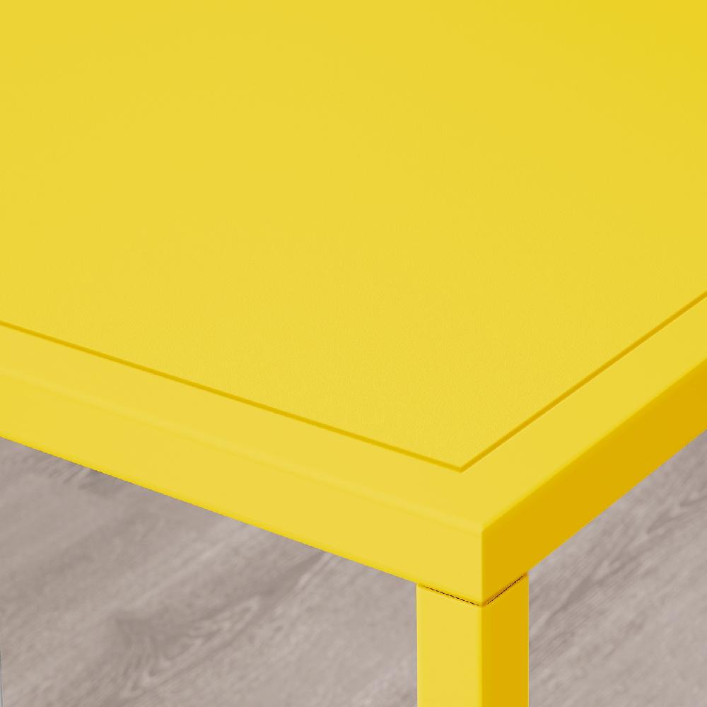 IKEA VITTSJÖ Estantería Amarillo/vidrio 51x175 Cm