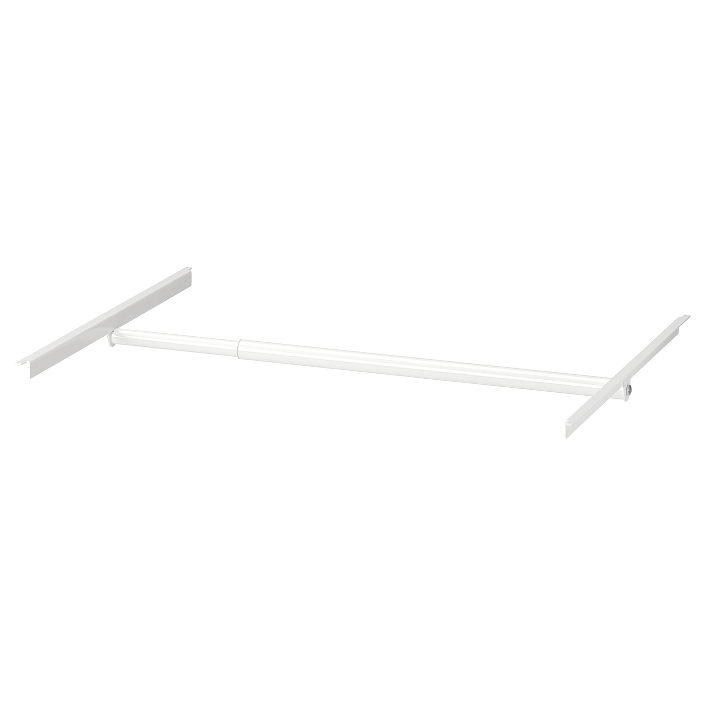 IKEA JONAXEL Barra armario regulable blanco 46-82 cm