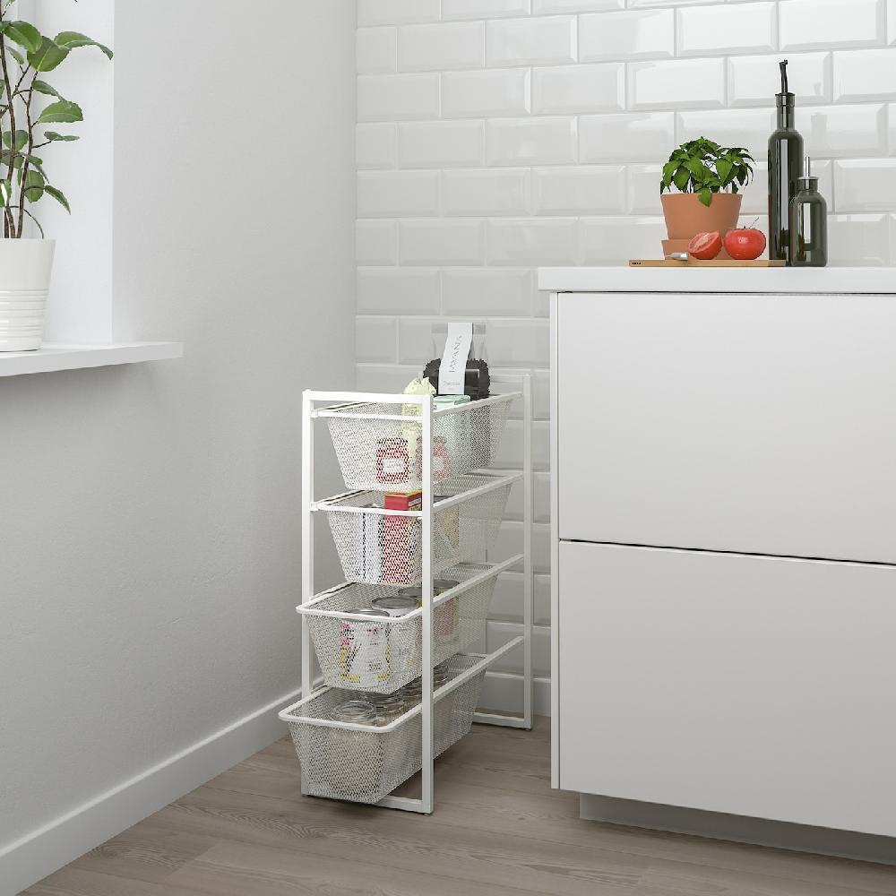 IKEA JONAXEL Combinación De Almacenaje Blanco 25x51x70 Cm