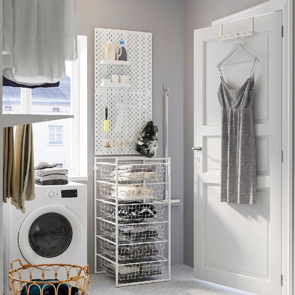 IKEA JONAXEL Combinación De Almacenaje Blanco 50x51x104 Cm