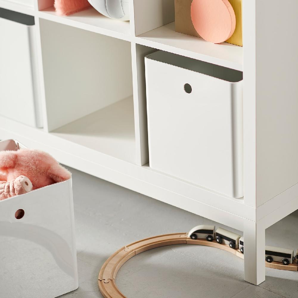 IKEA KALLAX Estantería Con Soporte Blanco/blanco 147x94 Cm