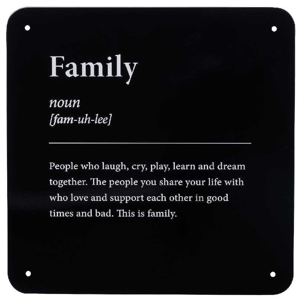 IKEA KÄNGSLEBODA Decoración de pared familia 20x20 cm