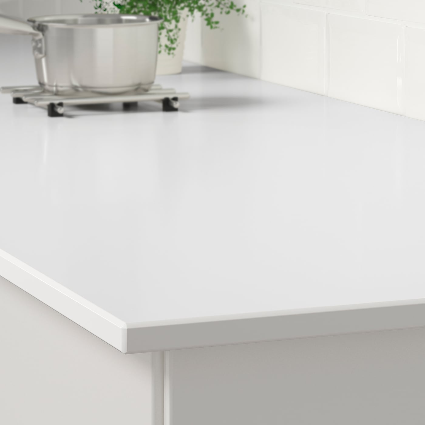 IKEA KASKER Encimera A Medida Blanco Cuarzo 1 M²x2.0 Cm