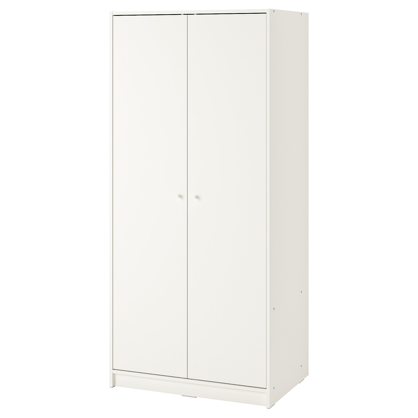 IKEA KLEPPSTAD Armario con 2 puertas blanco 79x176 cm