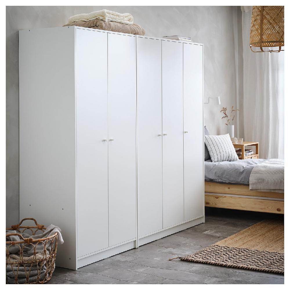 IKEA KLEPPSTAD Armario Con 3 Puertas Blanco 117x176 Cm
