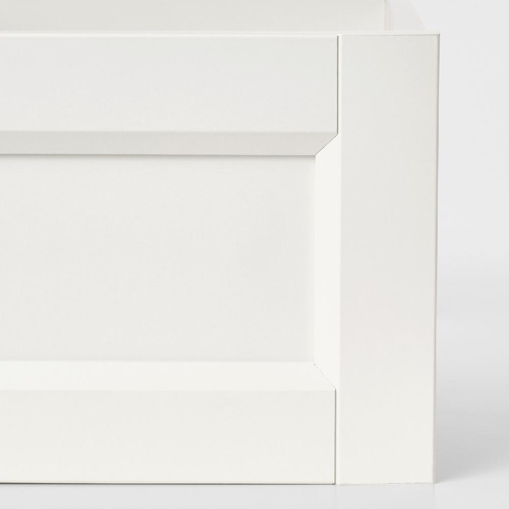 IKEA KOMPLEMENT Cajón Frente Enmarcado Blanco 100x58 Cm