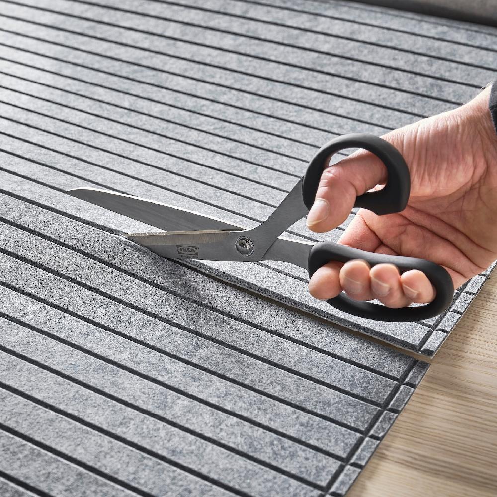 IKEA LARKOLLEN Panel Fieltro Puerta Corredera Gris Oscuro 60x40-240 Cm