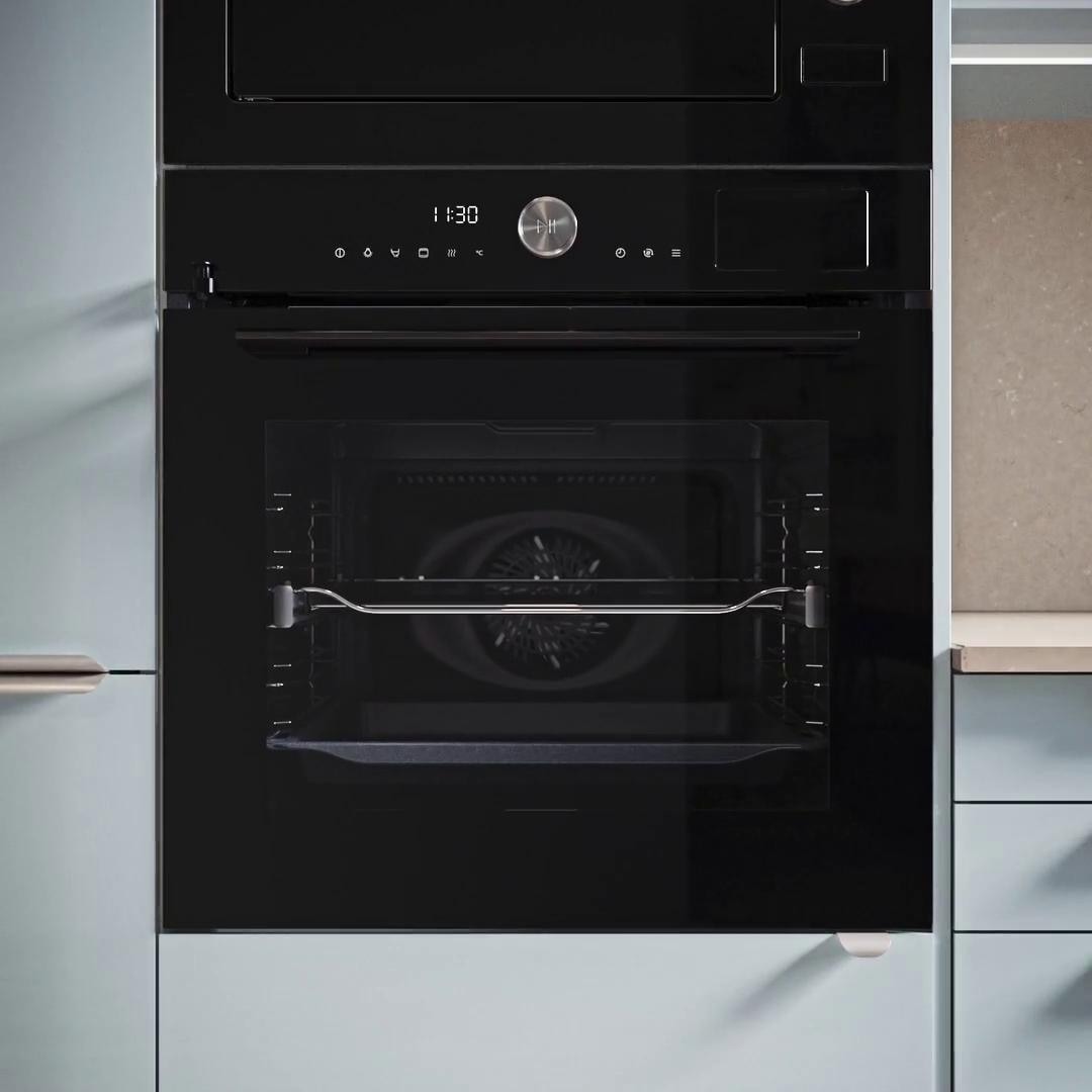 IKEA MÅGEBO Horno Aire Forzado Vapor Combinado IKEA 500 Negro