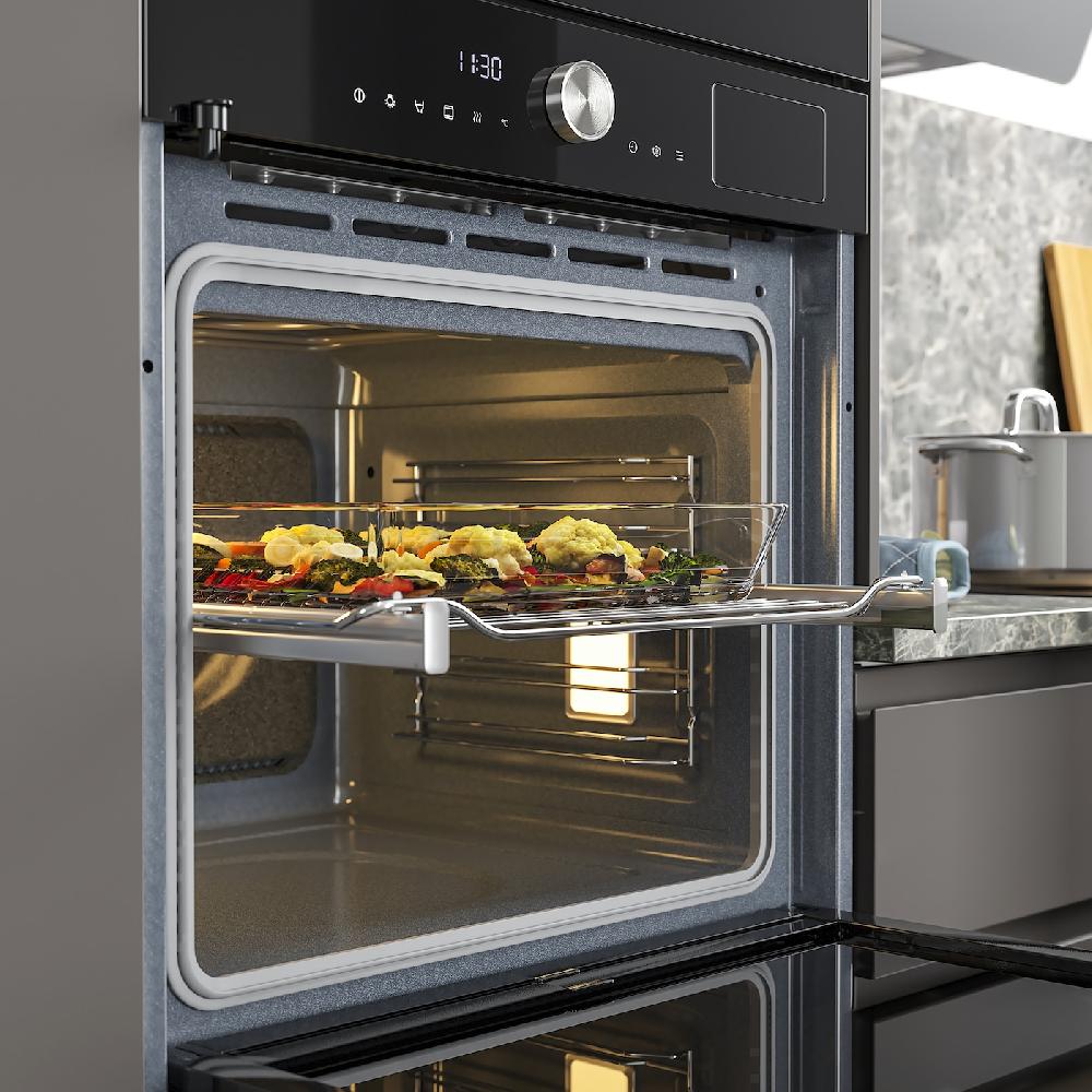 IKEA MÅGEBO Horno Aire Forzado Vapor Combinado IKEA 500 Negro