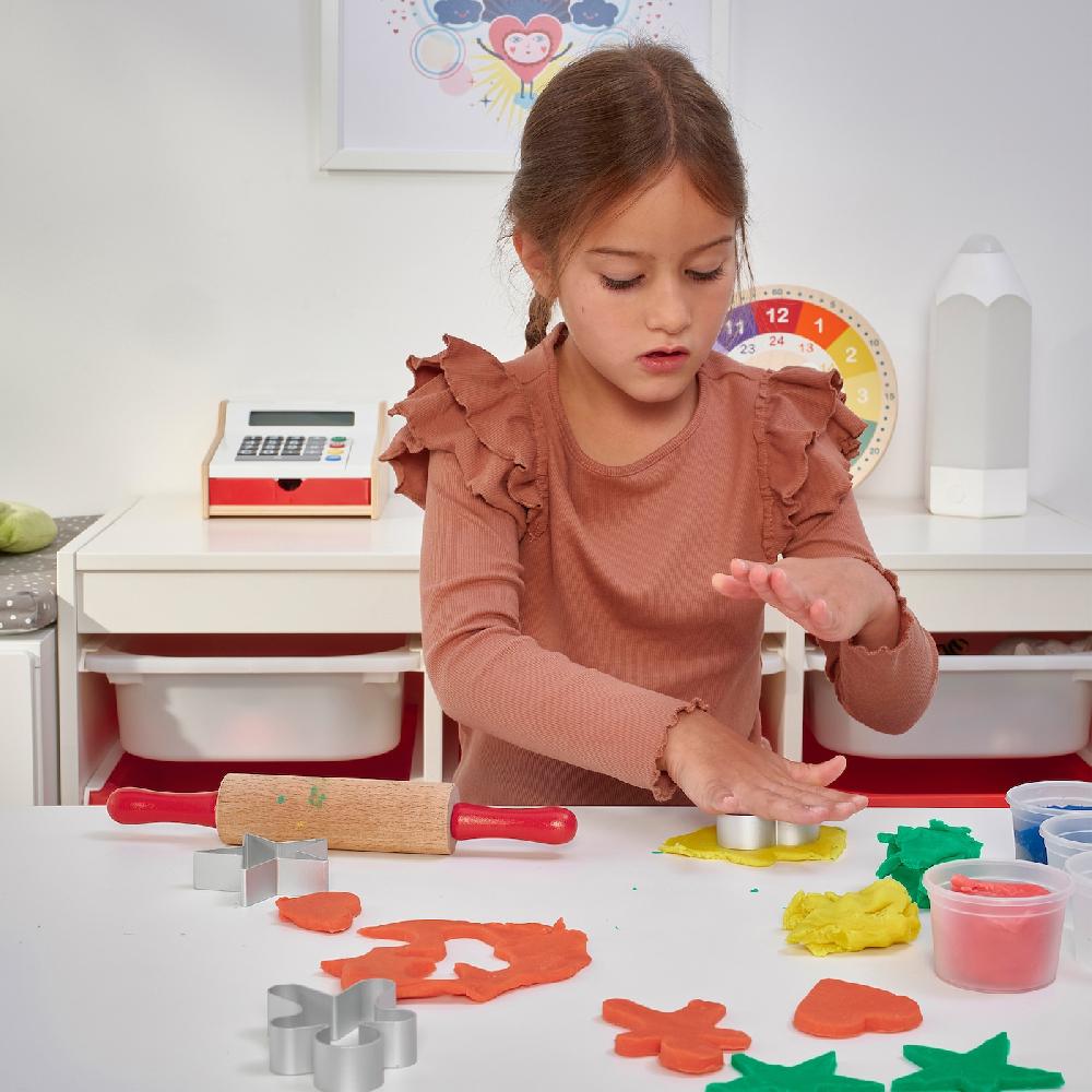 IKEA MÅLA Juego 4 Moldes Para Plastilina Multicolor