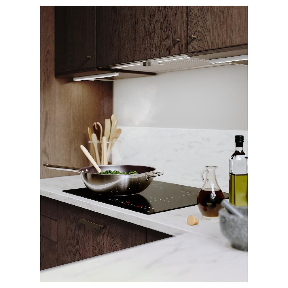 IKEA MATMÄSSIG Placa De Inducción IKEA 300 Negro 59 Cm