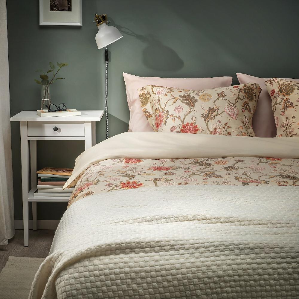 IKEA NÄSSELKLOCKA Funda Nórdica Y 2 Fundas Almohada Beige Grisáceo/multicolor 240x220/50x60 Cm