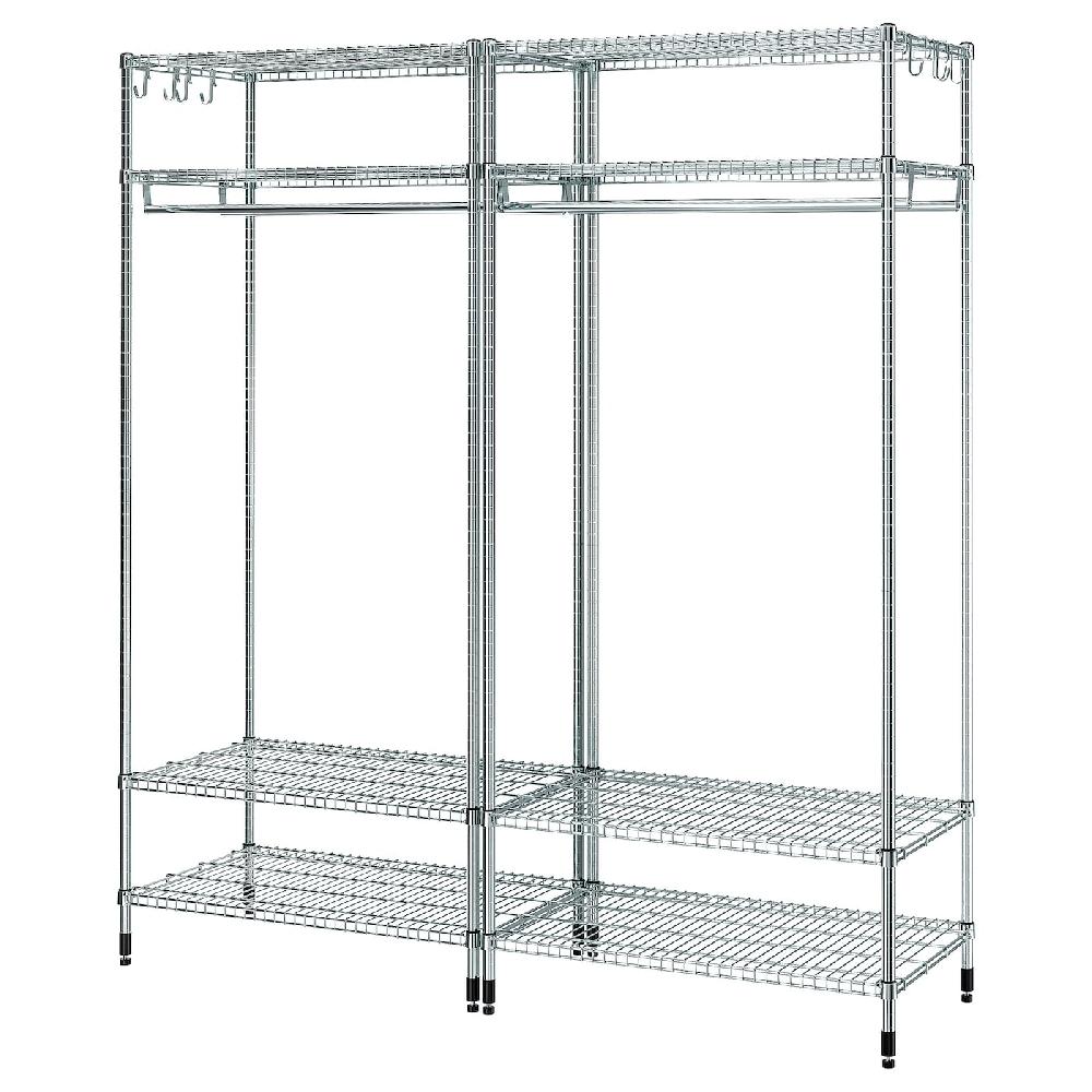 IKEA OMAR Recipiente organizador con ventosa galvanizado 186x50x201 cm