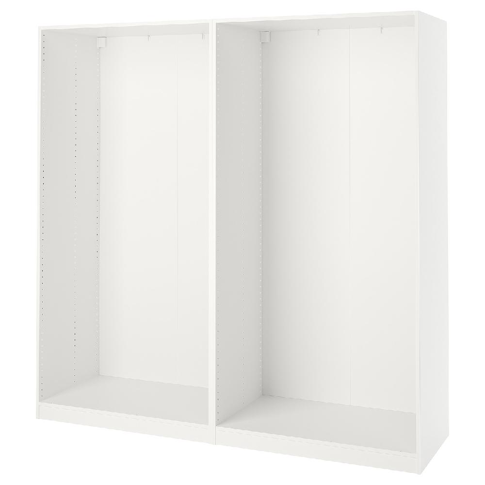 IKEA PAX 2 Estructuras De Armario Blanco 200x58x236 Cm