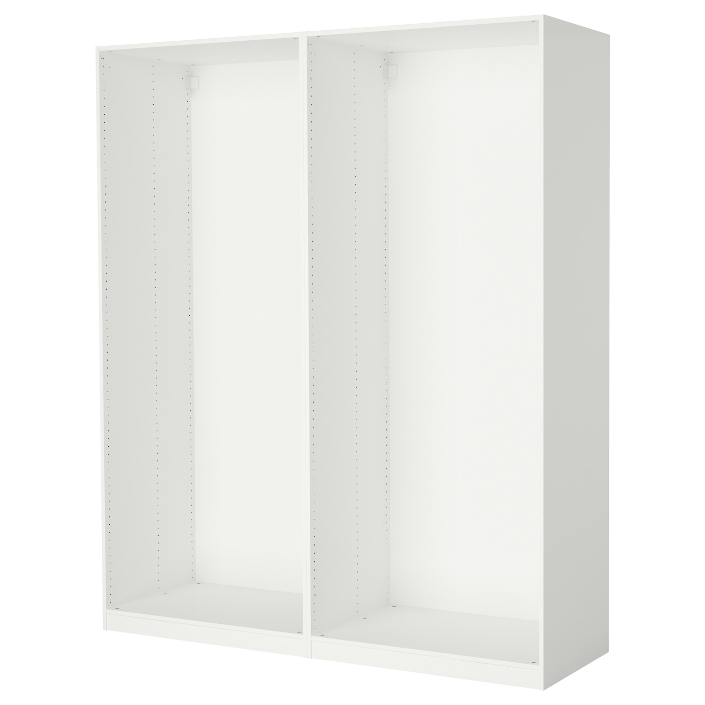 IKEA PAX 2 estructuras de armario blanco 200x58x236 cm
