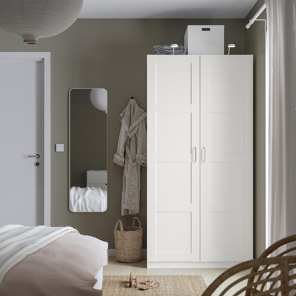 IKEA PAX / BERGSBO Armario Blanco/blanco 100x60x201 Cm