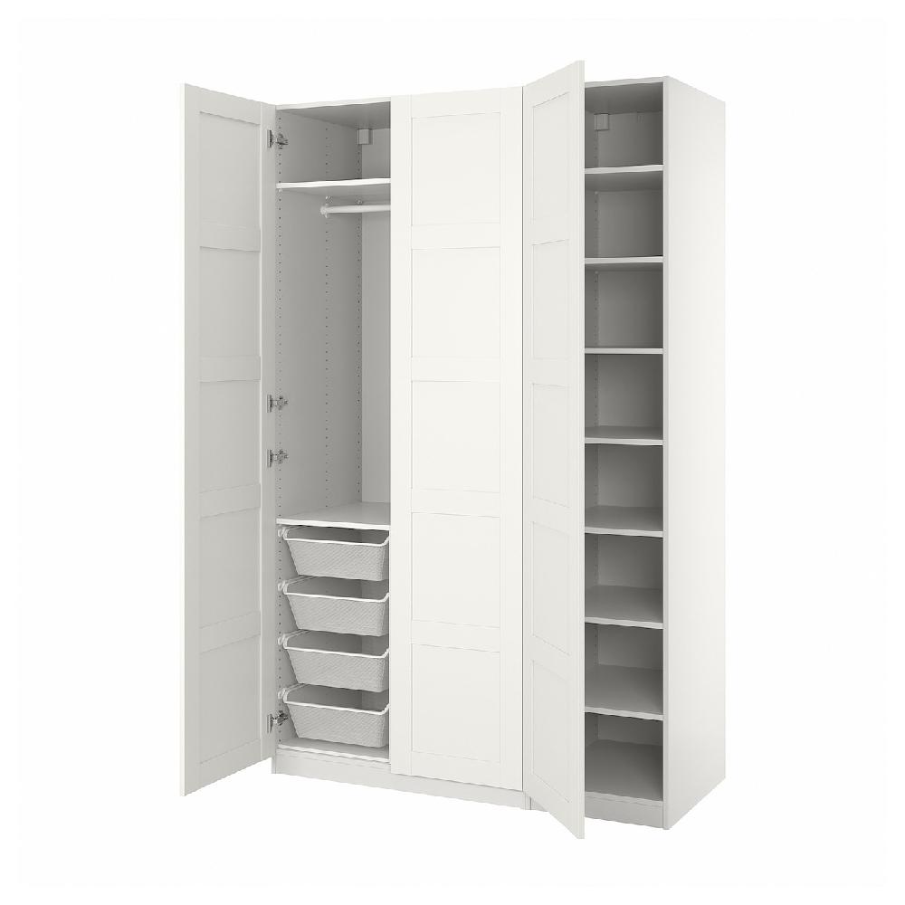 IKEA PAX / BERGSBO Armario blanco/blanco 150x60x236 cm