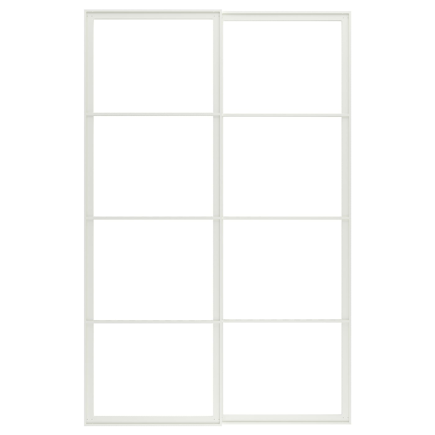 IKEA PAX Estructura riel puertas correderas blanco 150x236 cm