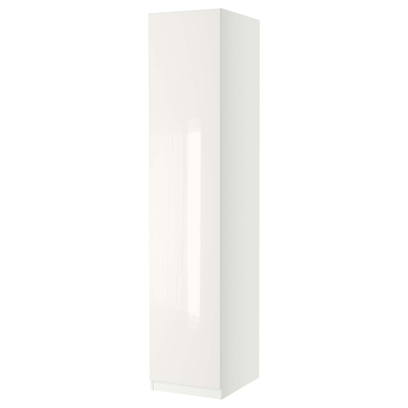 IKEA PAX / FARDAL Combinación Armario Blanco/alto Brillo/blanco 50x60x236 Cm