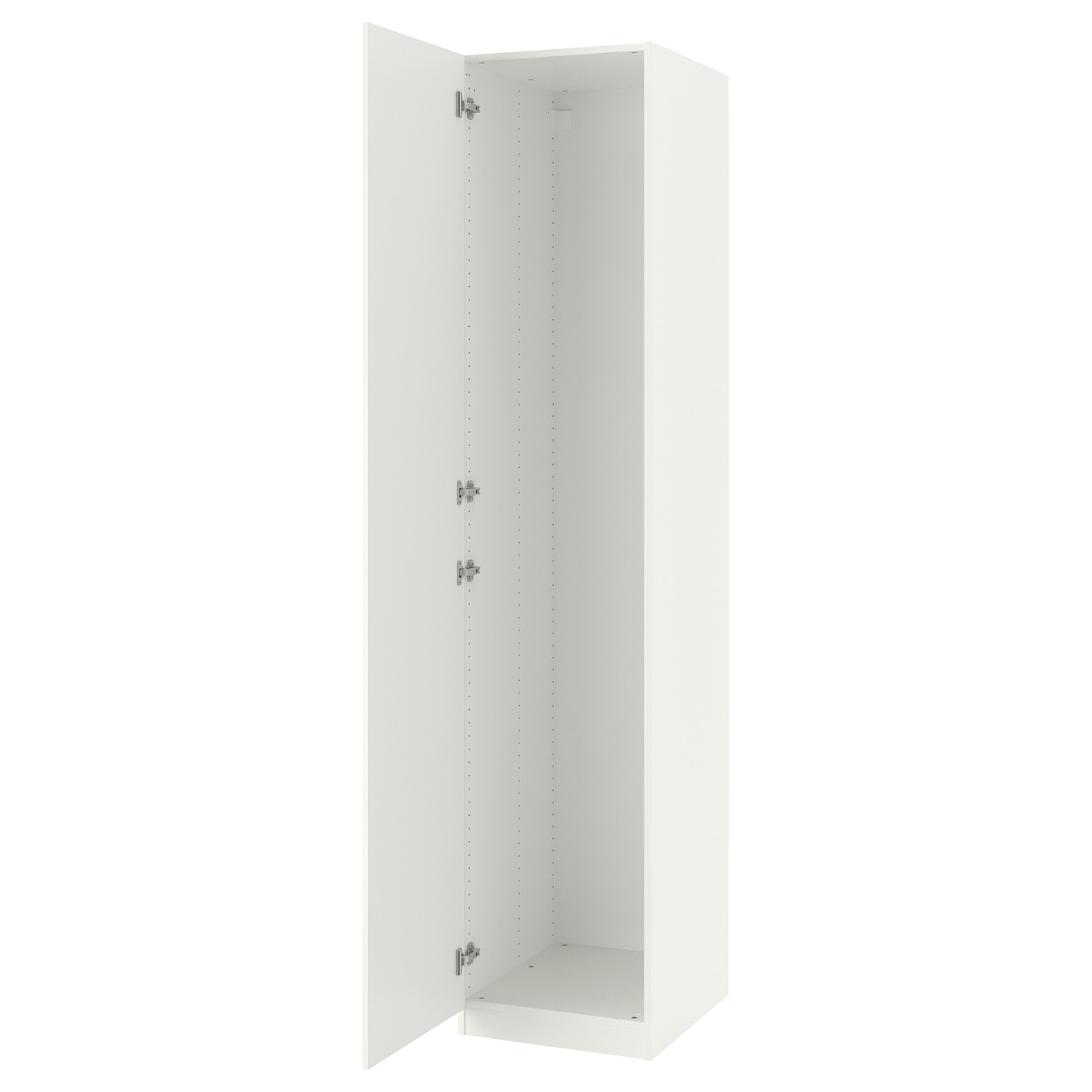 IKEA PAX / FARDAL Combinación armario blanco/alto brillo/blanco 50x60x236 cm