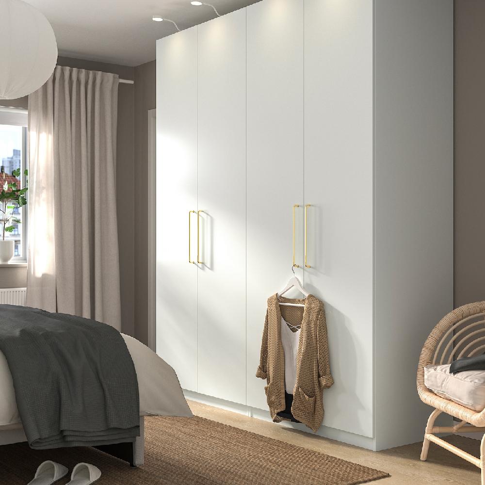 IKEA PAX / FORSAND Armario Blanco/blanco 200x60x236 Cm