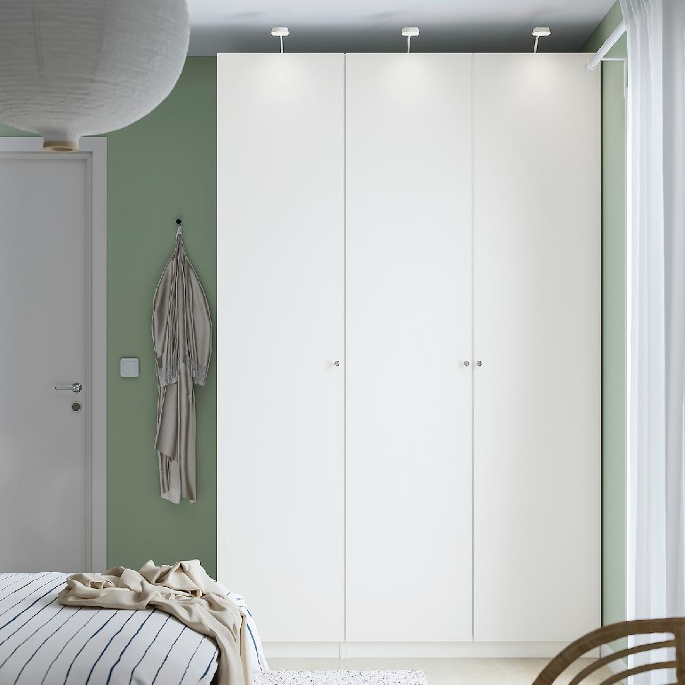 IKEA PAX / FORSAND Combinación Armario Blanco/blanco 150x60x236 Cm